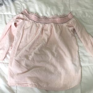 over the shoulder blouse